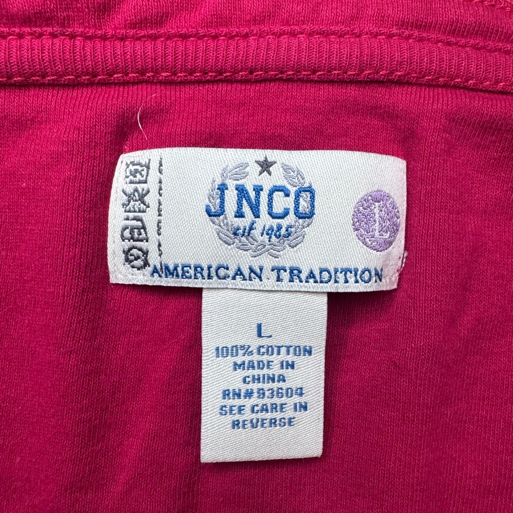 JNCO Women's Red Long Sleeve Top - Picture 3 of 5